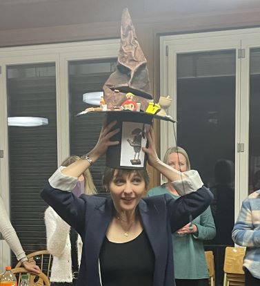 Kristina after her defence
