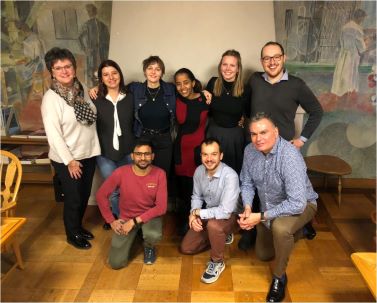 Grouppicture at the Entrain Symposium
